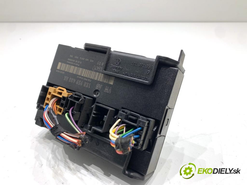 VW TOURAN nadwozie wielkoprzestrzenne (MPV) 2005 66 kW 1.9 TDI 1896 modul komfortu 1K0959433AK (Komfortní modul)