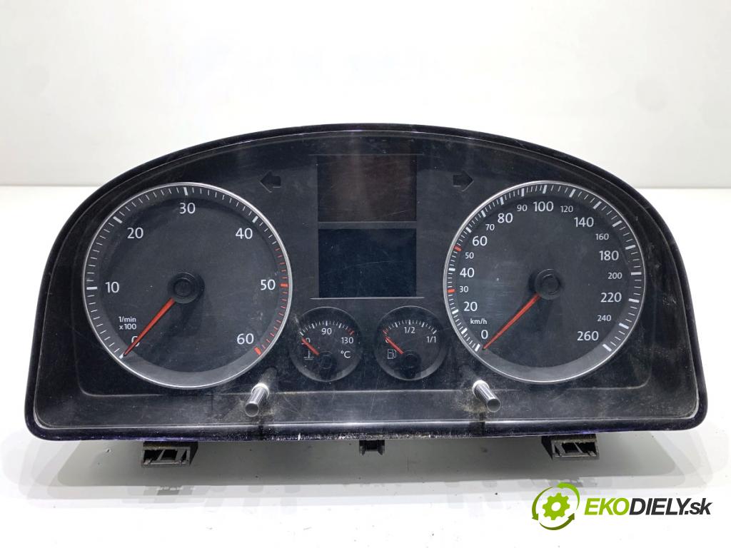 VW TOURAN nadwozie wielkoprzestrzenne (MPV) 2005 66 kW 1.9 TDI 1896 Prístrojovka 1T0920861A (Prístrojová doska)