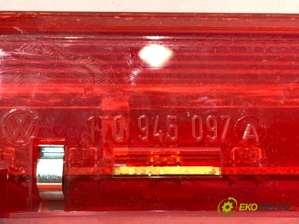 VW TOURAN nadwozie wielkoprzestrzenne (MPV) 2005 66 kW 1.9 TDI 1896 Svetlo brzdových svetiel 1T0945097A