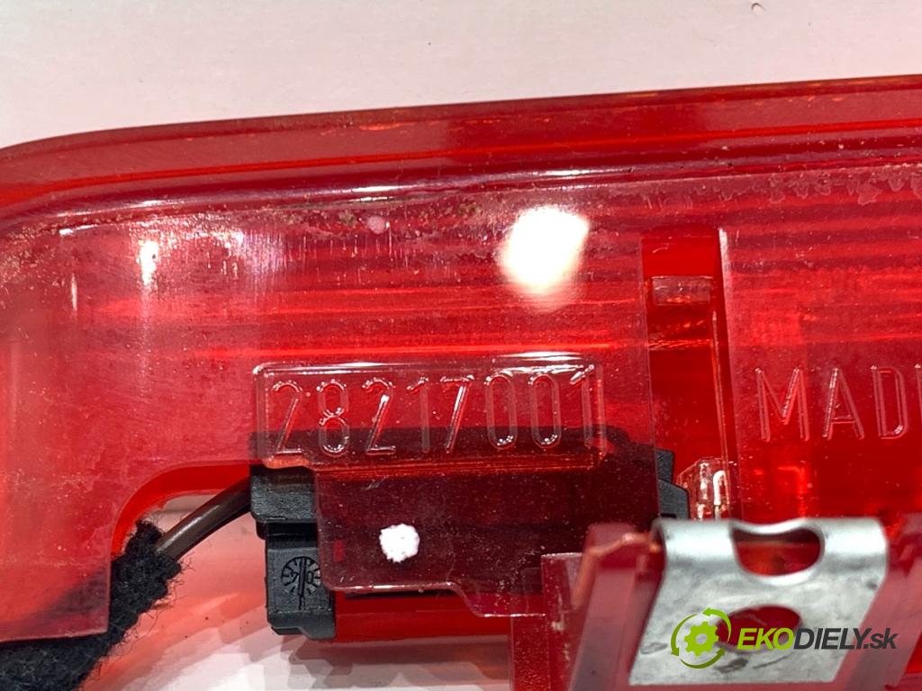 VW TOURAN nadwozie wielkoprzestrzenne (MPV) 2005 66 kW 1.9 TDI 1896 světlo brzdových světel 1T0945097A