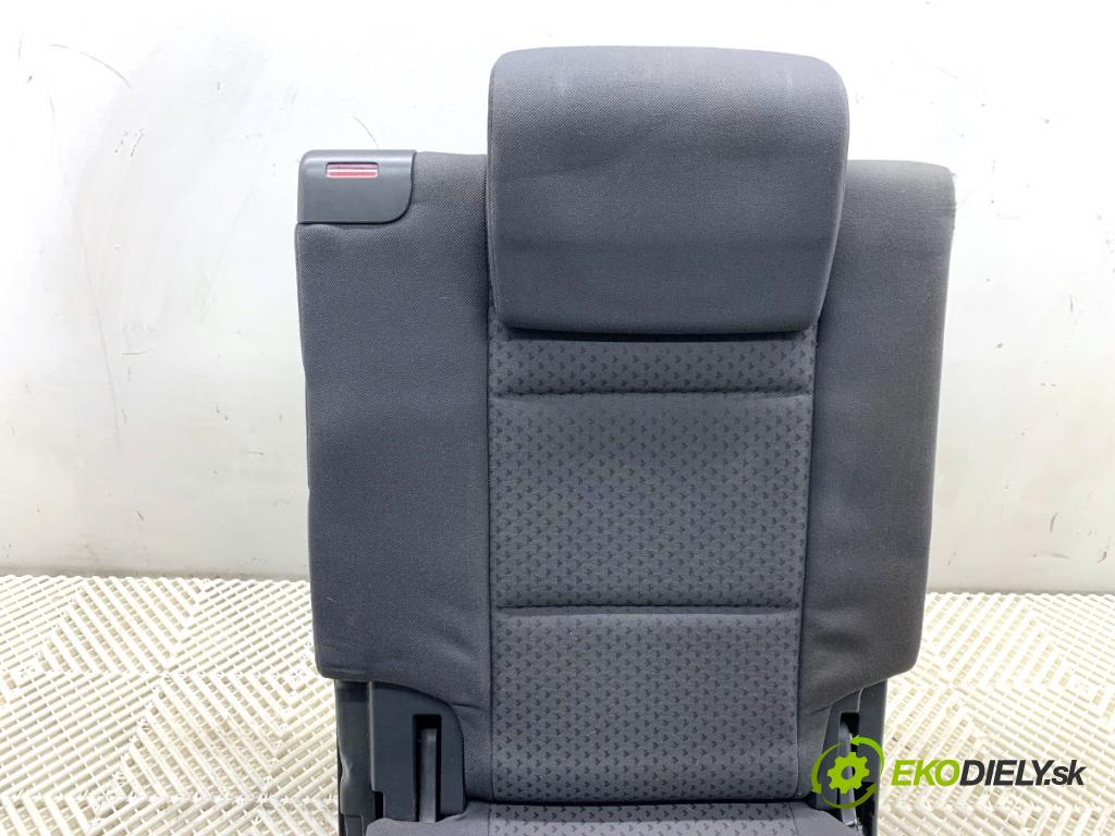 VW TOURAN nadwozie wielkoprzestrzenne (MPV) 2005 66 kW 1.9 TDI 1896 Sedadlo zad