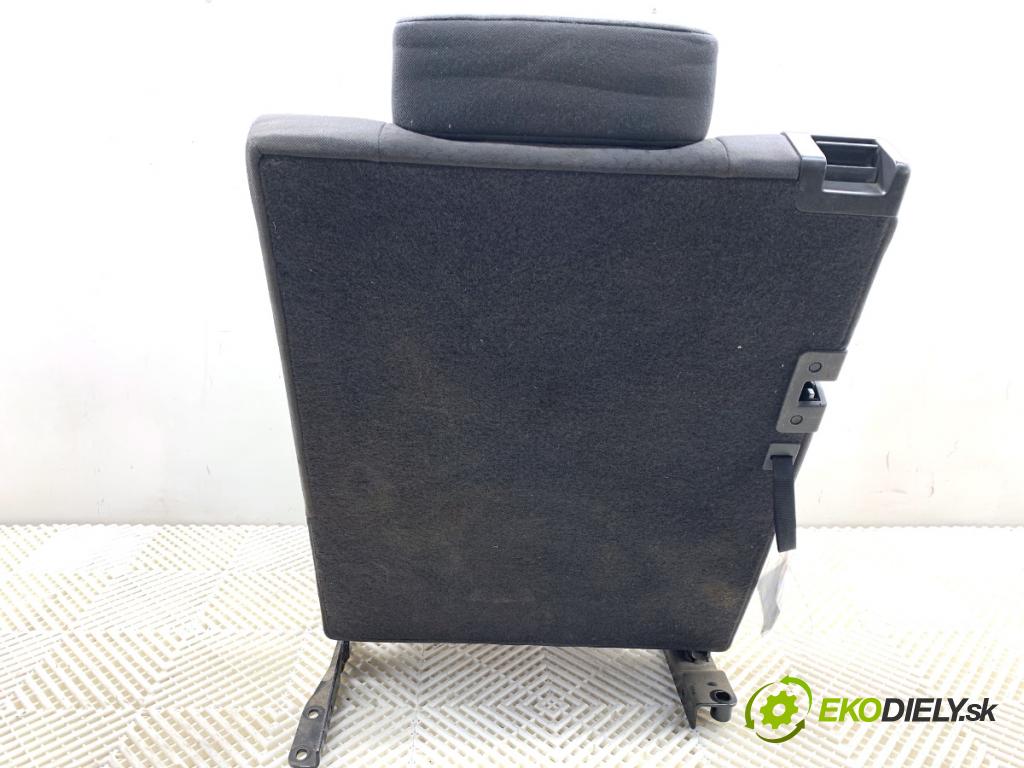 VW TOURAN nadwozie wielkoprzestrzenne (MPV) 2005 66 kW 1.9 TDI 1896 Sedadlo zad