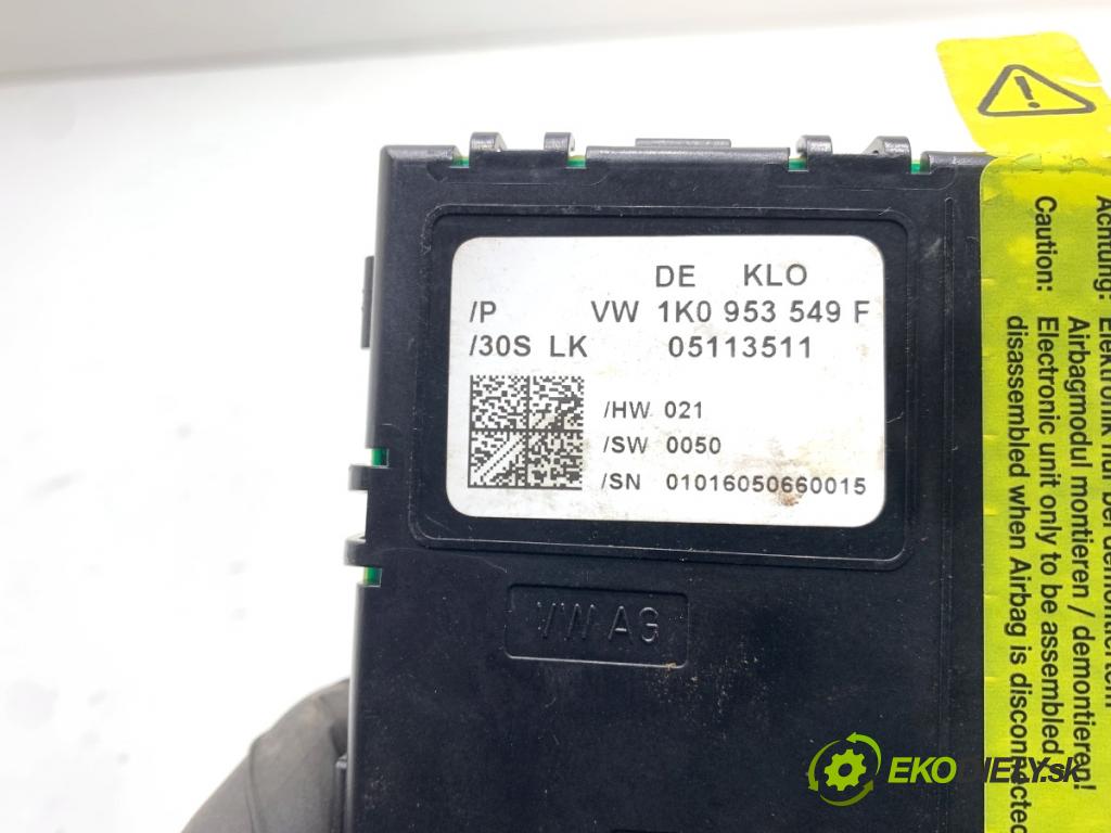 VW TOURAN nadwozie wielkoprzestrzenne (MPV) 2005 66 kW 1.9 TDI 1896 Modul uhlu uhlu 1K0953549F (Riadiaca jednotka ostatné)