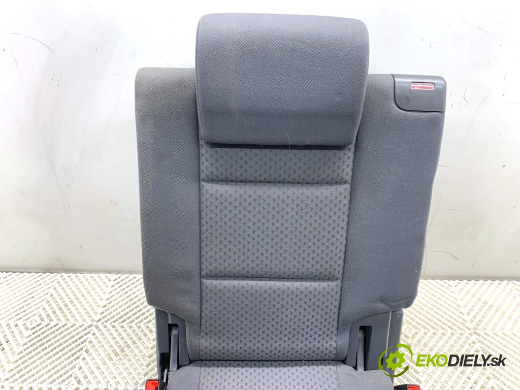 VW TOURAN nadwozie wielkoprzestrzenne (MPV) 2005 66 kW 1.9 TDI 1896 Sedadlo zad