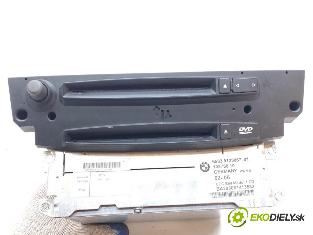 BMW E61 Kombi 2006 110 kW 520 d 1995 RADIO 9123087 (Audio zariadenie)