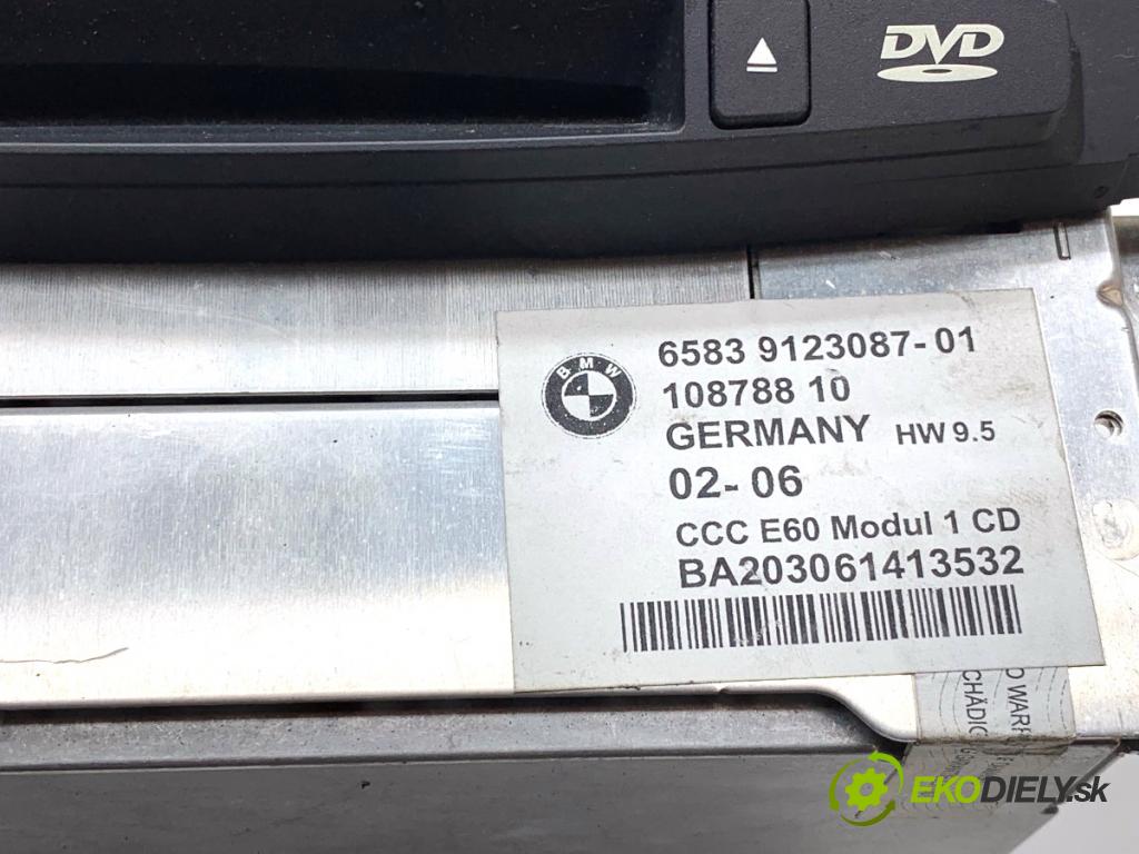 BMW E61 Kombi 2006 110 kW 520 d 1995 RADIO 9123087 (Audio zařízení)