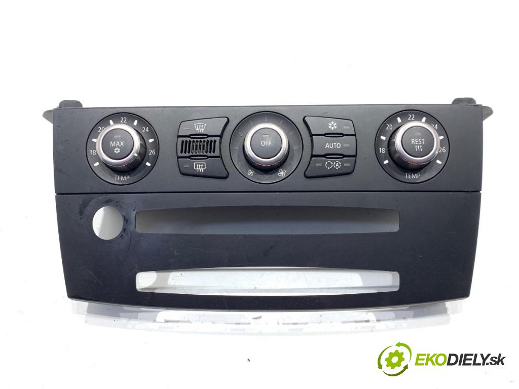 BMW E61 Kombi 2006 110 kW 520 d 1995 Panel ovládania kúrenia 9122398 (Prepínacie páčky pod volantom)