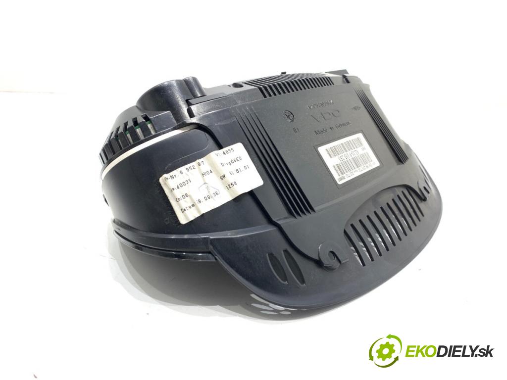 BMW E61 Kombi 2006 110 kW 520 d 1995 Prístrojovka 9135253 (Prístrojová doska)