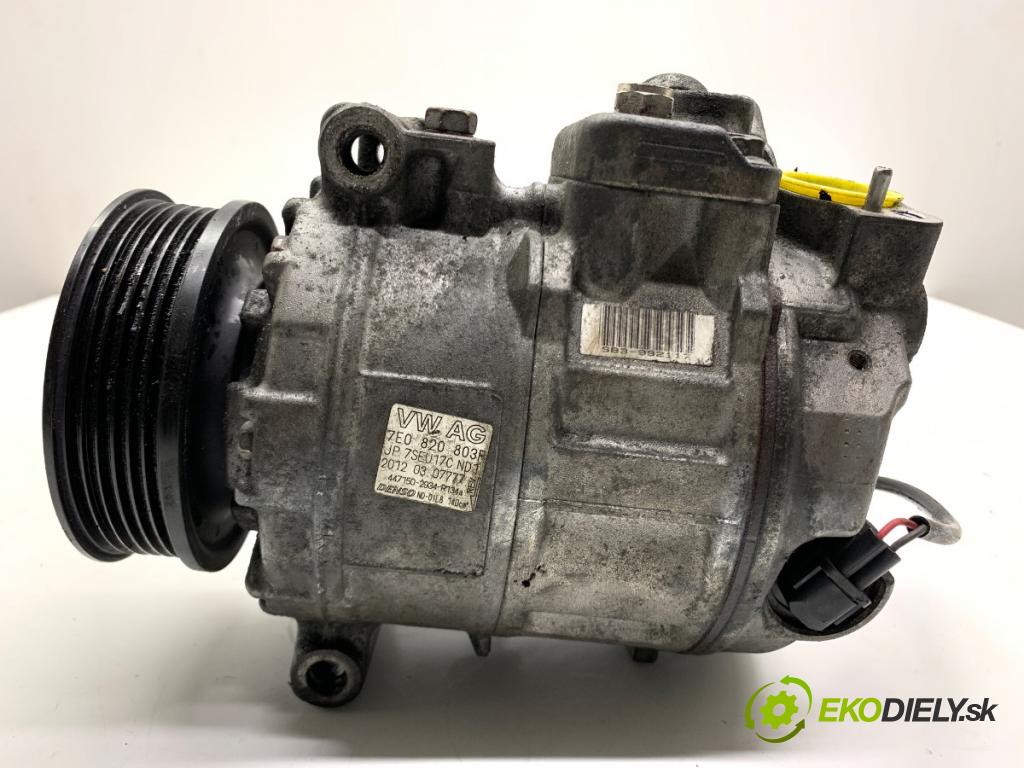 VW TRANSPORTER T5 Autobus 2015 103 kW 2.0 TDI 1968 kompresor klimatizace 7E0820803F (Kompresor klimatizace)
