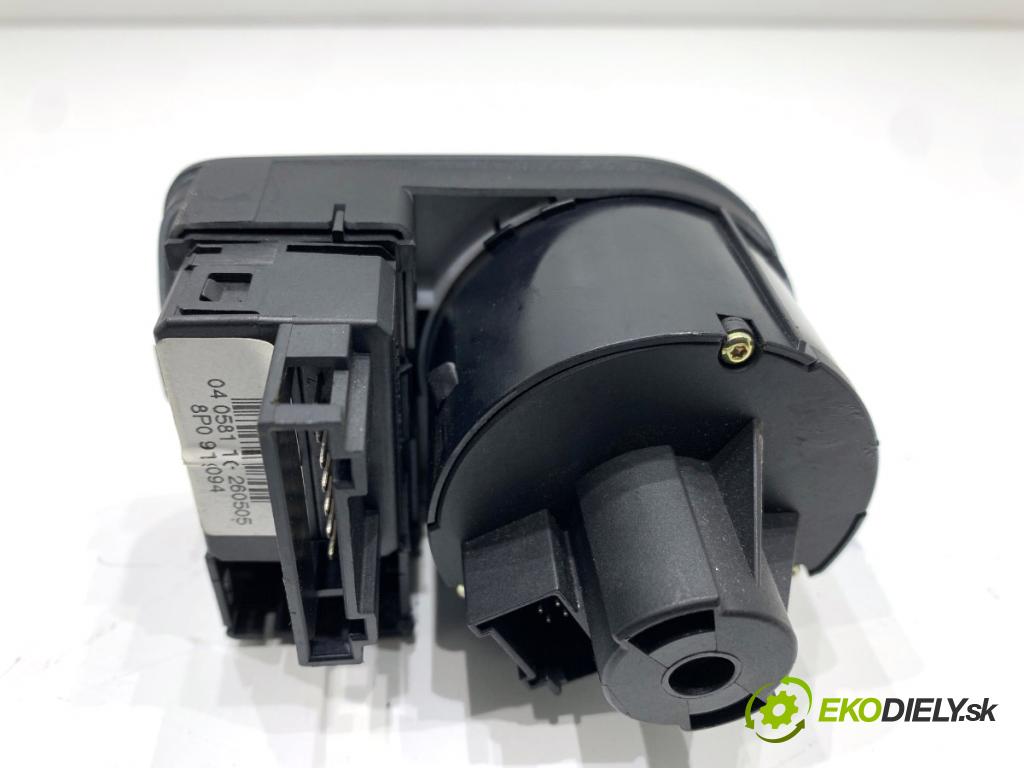 AUDI A3 8P liftback 2005 147 kW 2.0 TFSI quattro 1984 spínač světel 8P1941531Q