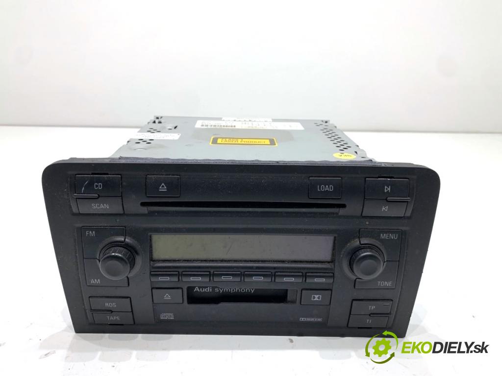 AUDI A3 8P liftback 2005 147 kW 2.0 TFSI quattro 1984 RADIO 8P0035195 (Audio zařízení)