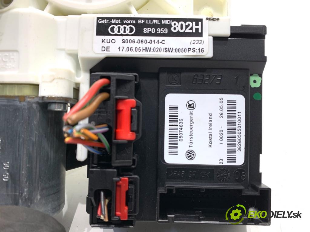 AUDI A3 8P liftback 2005 147 kW 2.0 TFSI quattro 1984 Motor sťahovania okna pravy predný 8P0959802H