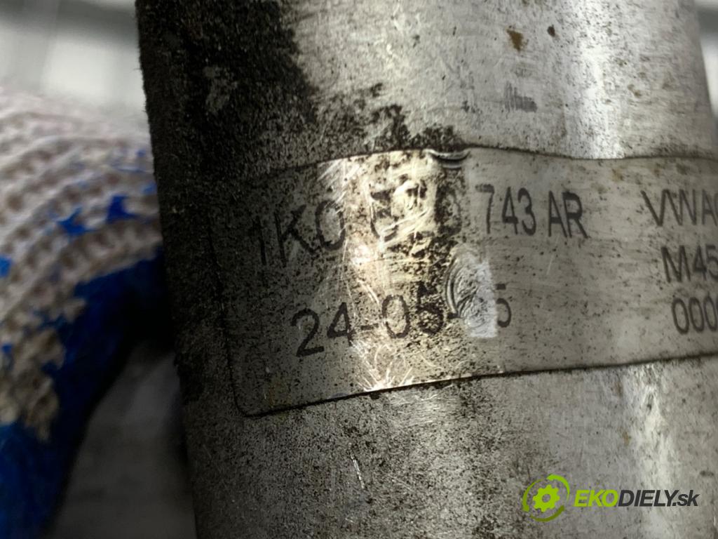 AUDI A3 8P liftback 2005 147 kW 2.0 TFSI quattro 1984 rúrka klimatizácie 1K0820743AR (Rúrka klimatizácie)