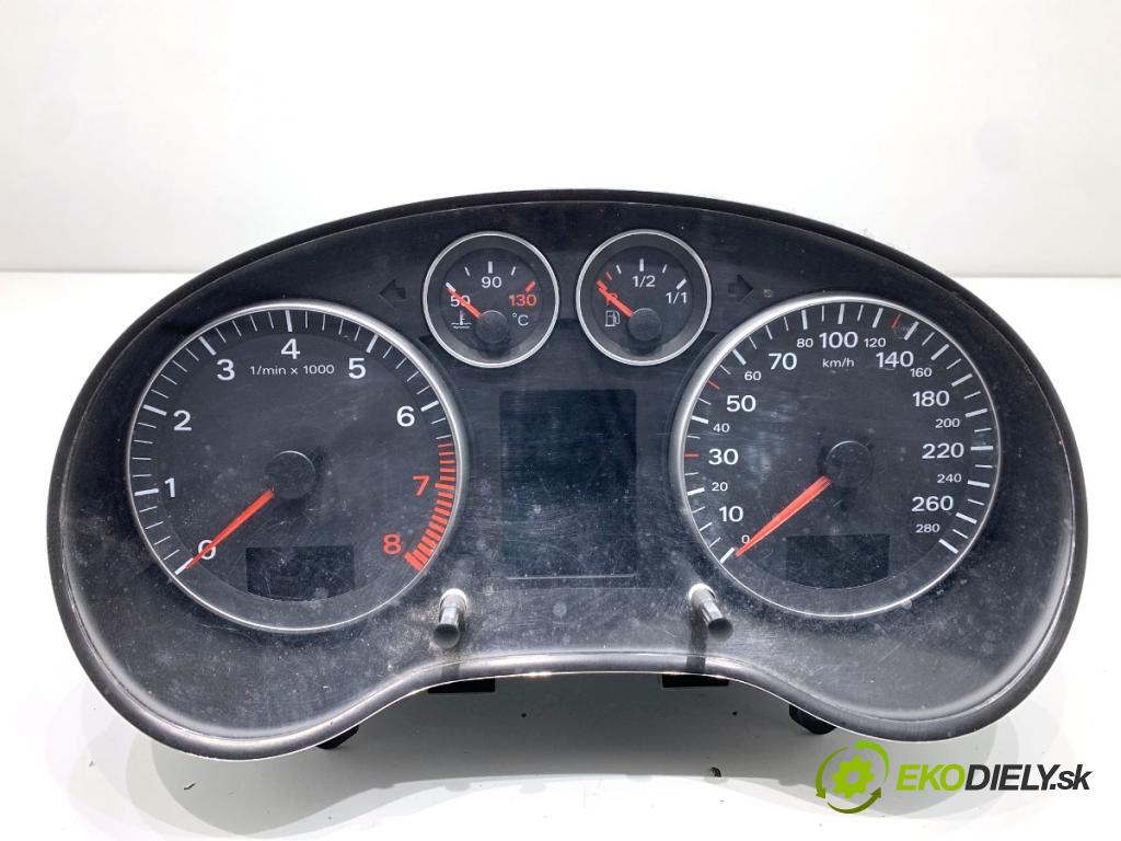AUDI A3 8P liftback 2005 147 kW 2.0 TFSI quattro 1984 prístrojovka 8P0920930T (Přístrojová deska)