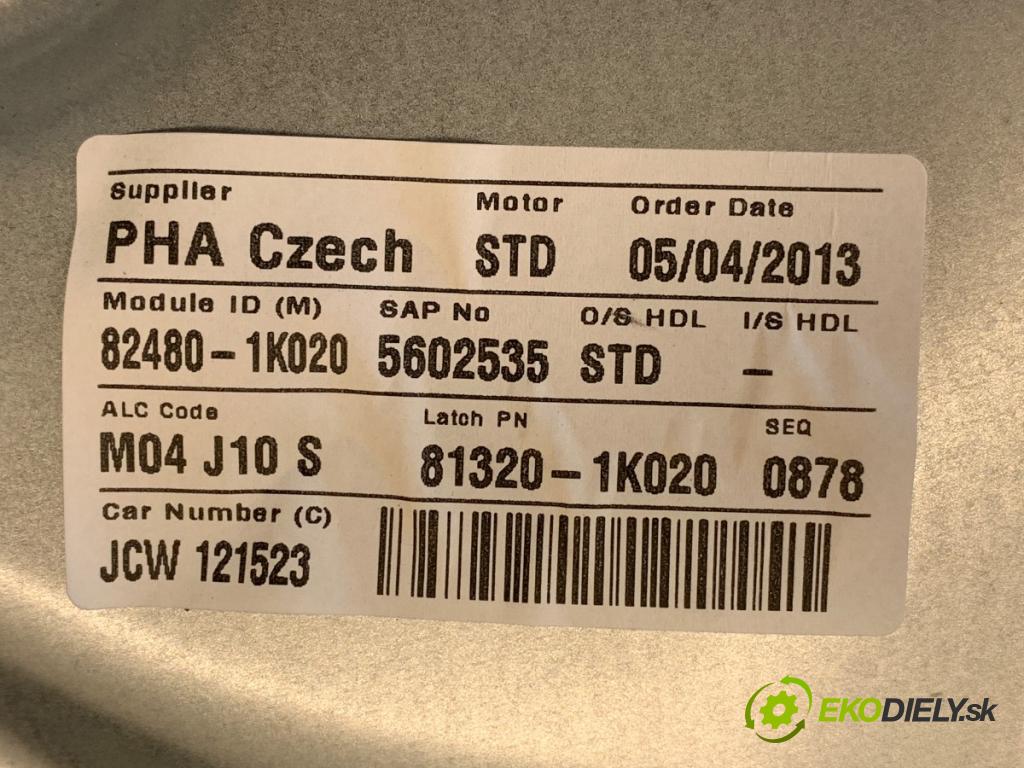 HYUNDAI ix20 liftback 2013 66 kW 1.4 1396 Mechanizmus okna pravy predný 82480-1K020