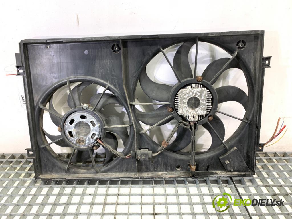 VW TOURAN nadwozie wielkoprzestrzenne (MPV) 2005 77 kW 1.9 TDI 1896 ventilátor chladiče 1K0121207T (Ventilátor)