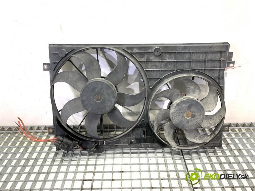 VW TOURAN nadwozie wielkoprzestrzenne (MPV) 2005 77 kW 1.9 TDI 1896 ventilátor chladiče 1K0121207T (Ventilátor)
