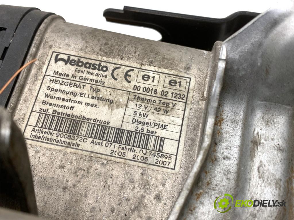 VW TOURAN nadwozie wielkoprzestrzenne (MPV) 2005 77 kW 1.9 TDI 1896 Webasto 1K0815065R (Webasto (nezávislé kúrenie))