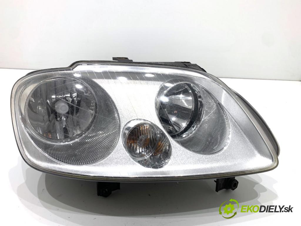 VW TOURAN nadwozie wielkoprzestrzenne (MPV) 2005 77 kW 1.9 TDI 1896 Svetlomet pravy predný 2K0941006B