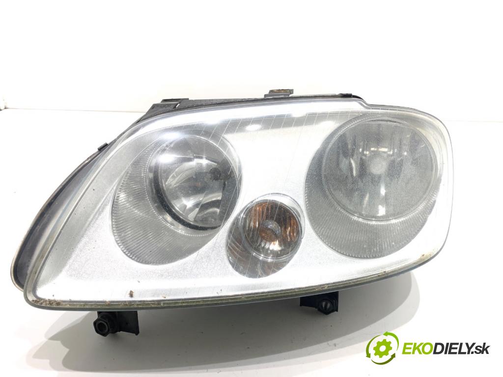VW TOURAN nadwozie wielkoprzestrzenne (MPV) 2005 77 kW 1.9 TDI 1896 Svetlomet ľavy predný 2K0941005B