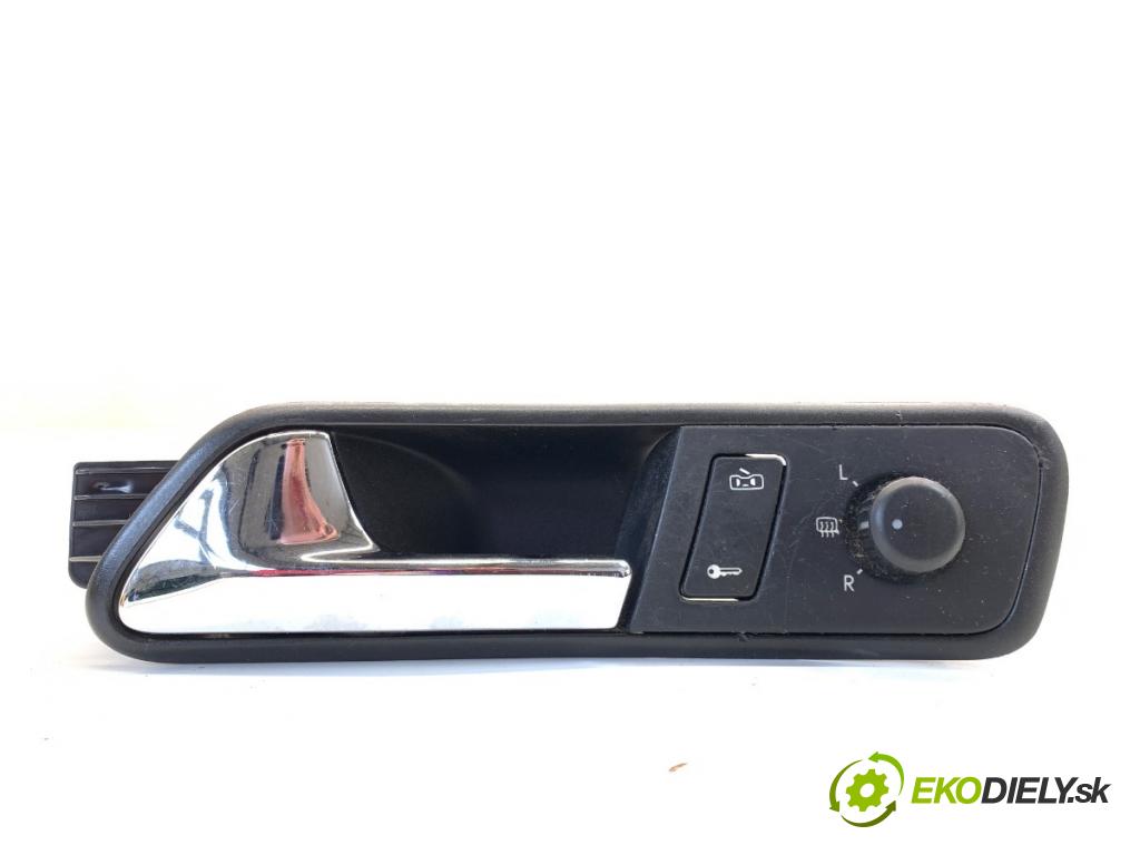 VW TOURAN nadwozie wielkoprzestrzenne (MPV) 2005 77 kW 1.9 TDI 1896 Prepínač nastavenia spätných zrkadiel  (Prepínacie páčky pod volantom)