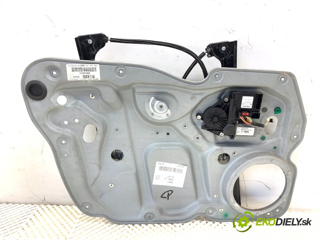 VW TOURAN nadwozie wielkoprzestrzenne (MPV) 2005 77 kW 1.9 TDI 1896 Mechanizmus okna ľavy predný 1T1837729AE