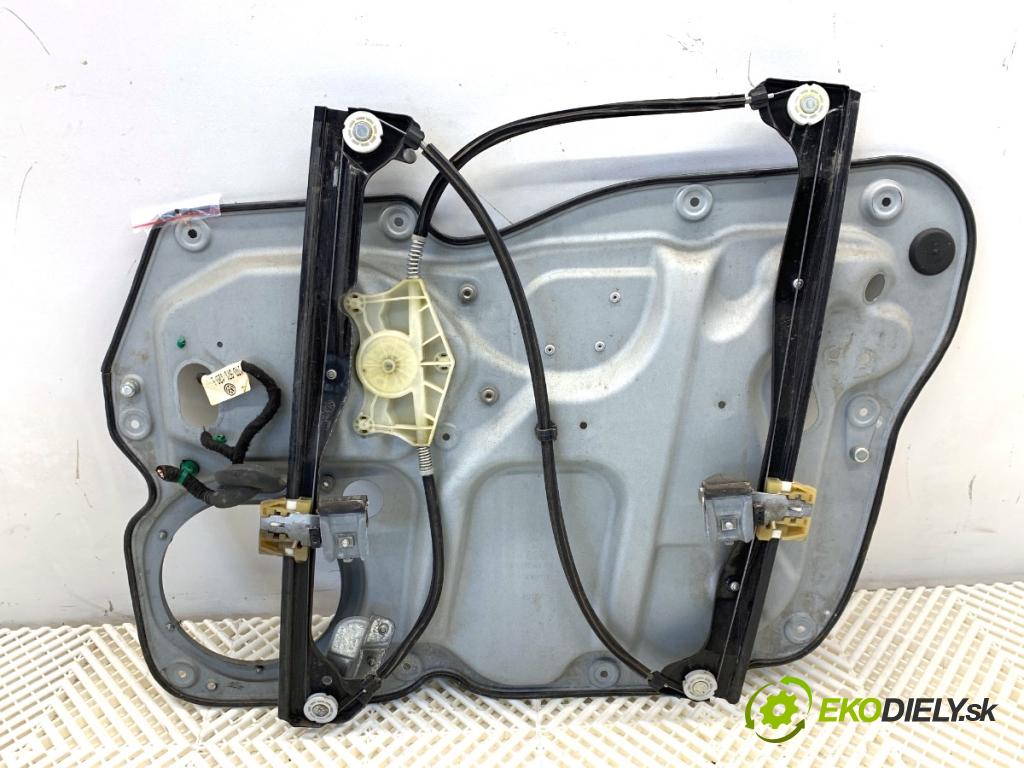 VW TOURAN nadwozie wielkoprzestrzenne (MPV) 2005 77 kW 1.9 TDI 1896 Mechanizmus okna ľavy predný 1T1837729AE