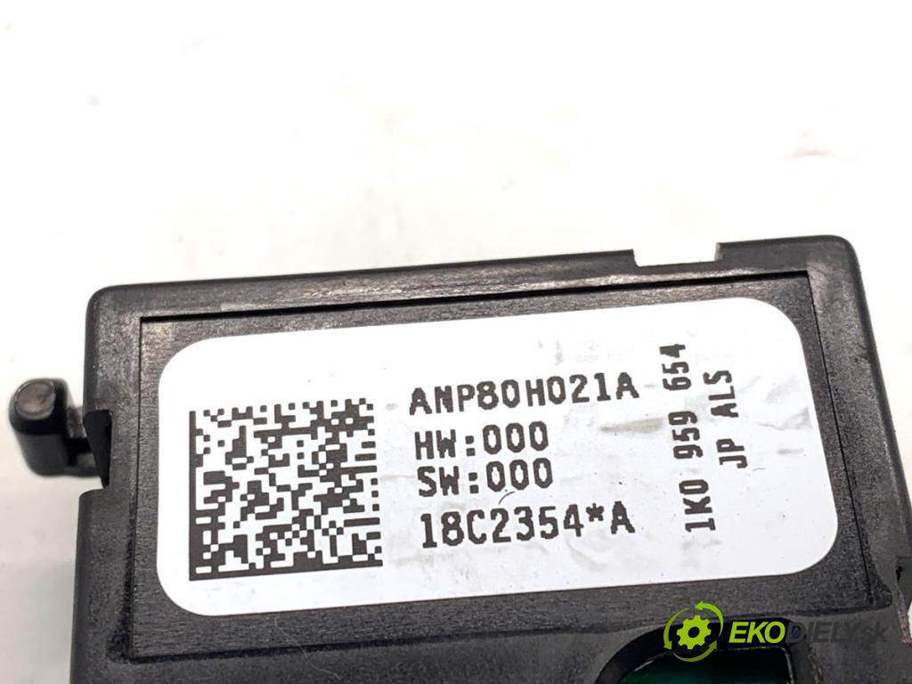 VW TOURAN nadwozie wielkoprzestrzenne (MPV) 2005 77 kW 1.9 TDI 1896 snímač ÚHEL: otáčky 1K0959654