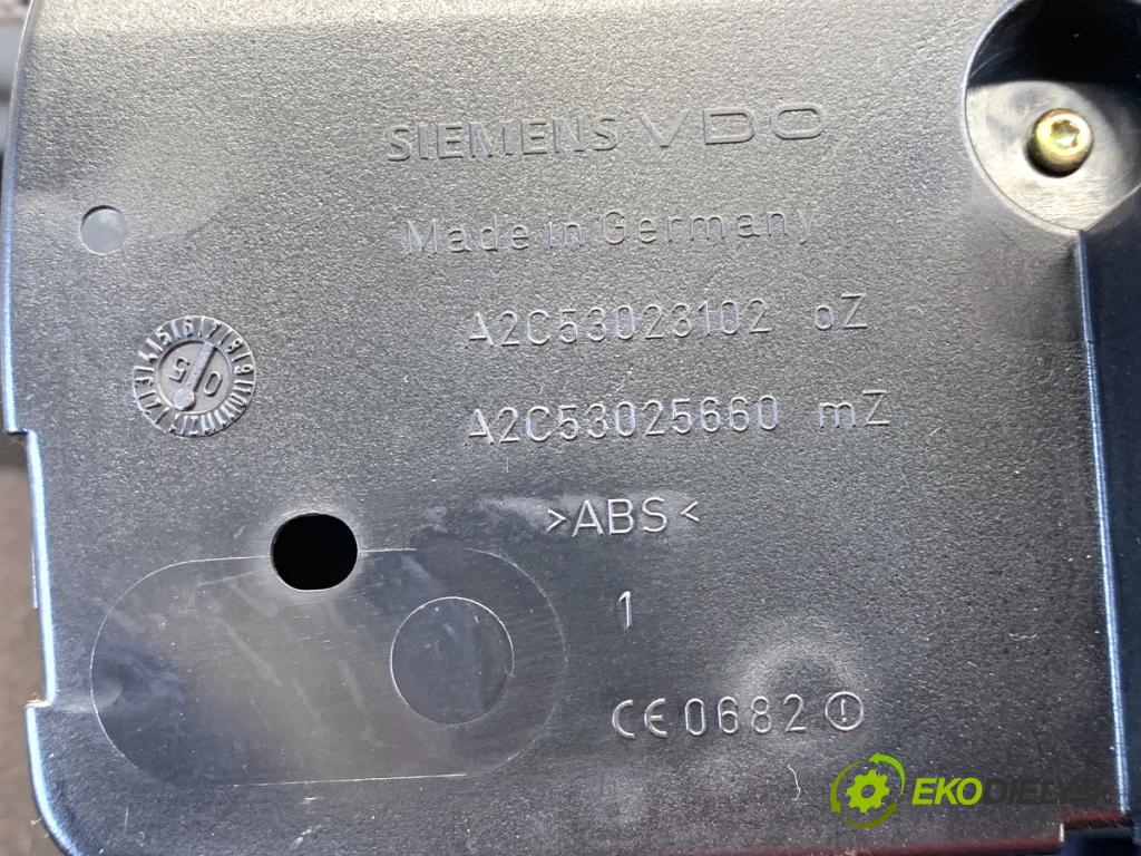 VW TOURAN nadwozie wielkoprzestrzenne (MPV) 2005 77 kW 1.9 TDI 1896 Prístrojovka 1T0920861A (Prístrojová doska)