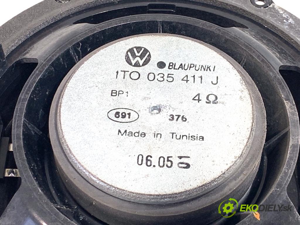 VW TOURAN nadwozie wielkoprzestrzenne (MPV) 2005 77 kW 1.9 TDI 1896 reproduktor dveře přední část levý 1T0035411J