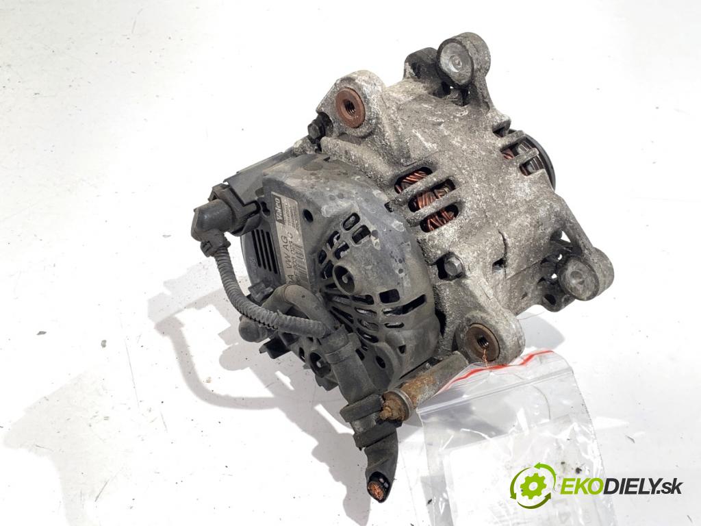VW TOURAN nadwozie wielkoprzestrzenne (MPV) 2005 77 kW 1.9 TDI 1896 Alternátor 06F903023C (Alternátor)