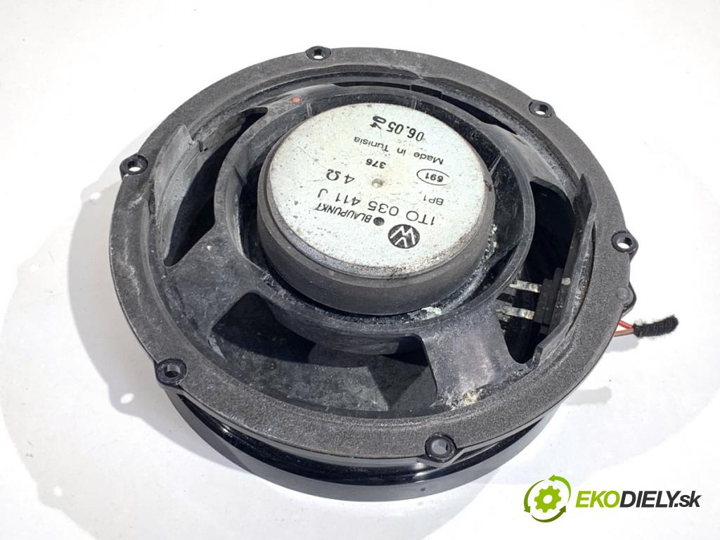 VW TOURAN nadwozie wielkoprzestrzenne (MPV) 2005 77 kW 1.9 TDI 1896 reproduktor Dvere predný pravy 1T0035411J