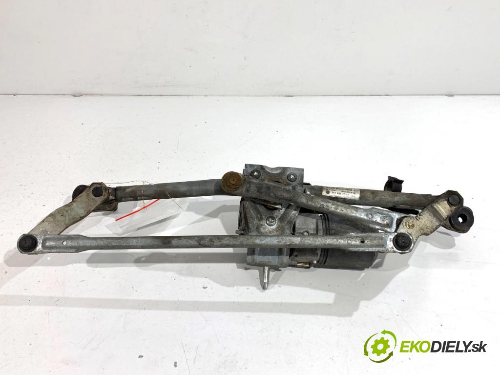 VW TOURAN nadwozie wielkoprzestrzenne (MPV) 2005 77 kW 1.9 TDI 1896 mechanismus stěračů přední část 2K1955023E (Motorek stěračů přední)