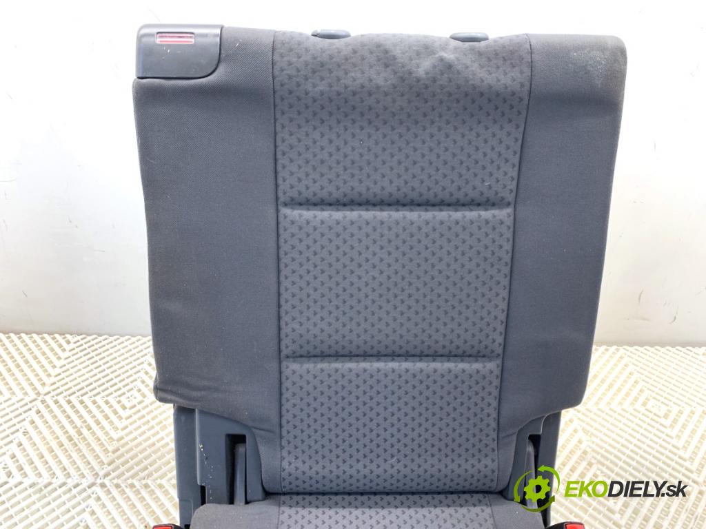 VW TOURAN nadwozie wielkoprzestrzenne (MPV) 2005 77 kW 1.9 TDI 1896 Sedadlo zad