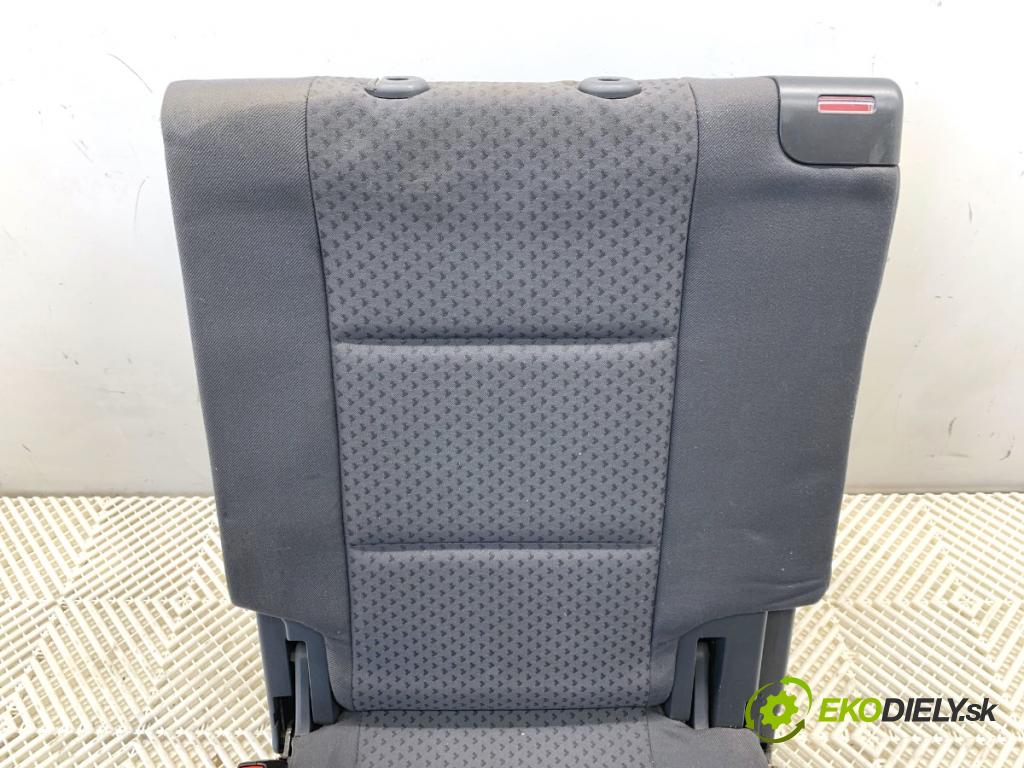VW TOURAN nadwozie wielkoprzestrzenne (MPV) 2005 77 kW 1.9 TDI 1896 Sedadlo zad
