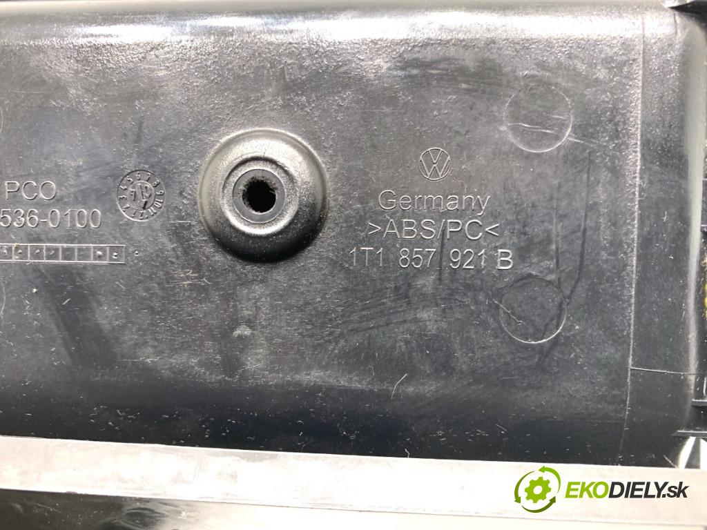 VW TOURAN nadwozie wielkoprzestrzenne (MPV) 2005 66 kW 1.9 TDI 1896 přihrádka kastlík přístrojovky středový 1T1857921B