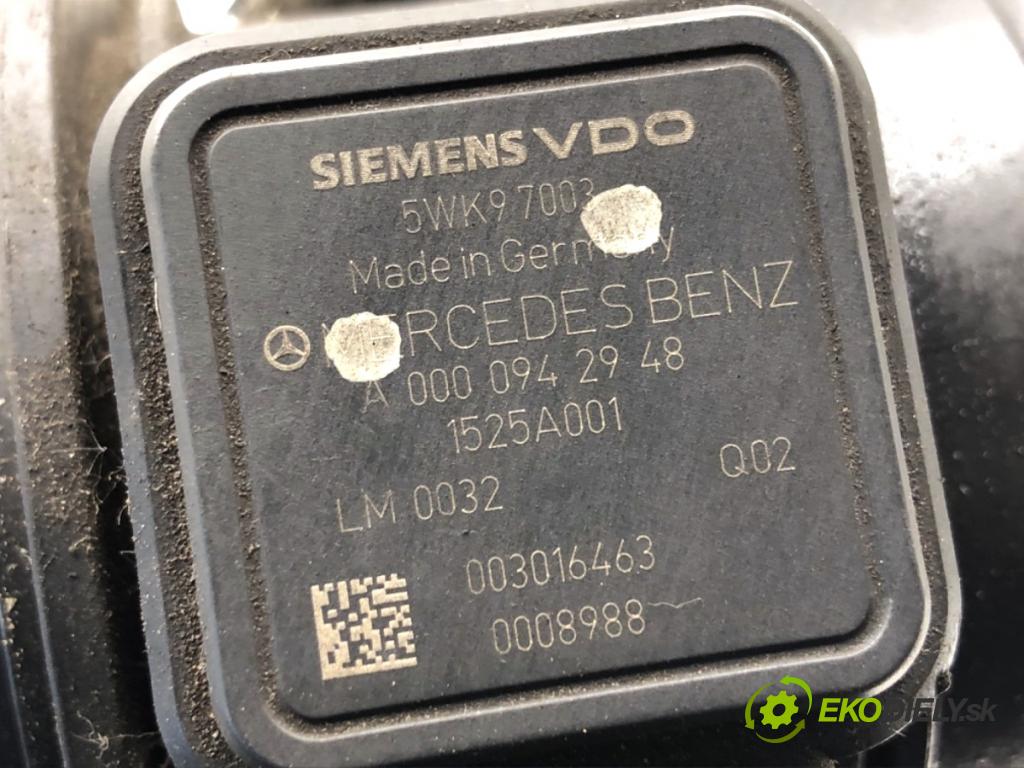 MERCEDES-BENZ W169 liftback 2006 80 kW A 180 CDI (169.007, 169.307) 1991 Váha vzduchu A0000942948 (Váha vzduchu)