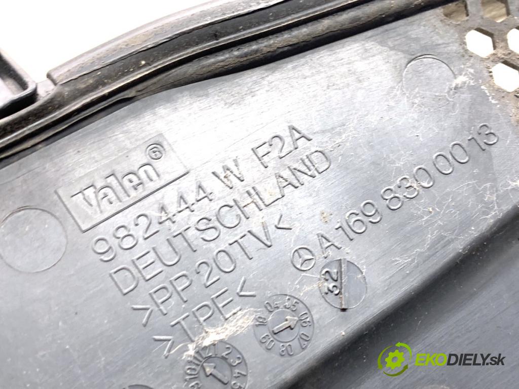 MERCEDES-BENZ W169 liftback 2006 80 kW A 180 CDI (169.007, 169.307) 1991 Torpédo, plast pod čelné okno A1698300013 (Torpédo (plast pod čelným sklom))