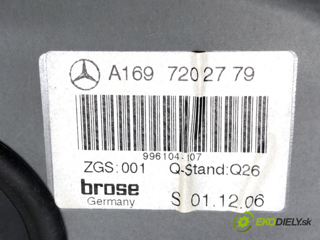 MERCEDES-BENZ W169 liftback 2006 80 kW A 180 CDI (169.007, 169.307) 1991 Mechanizmus okna ľavy predný A1697202779