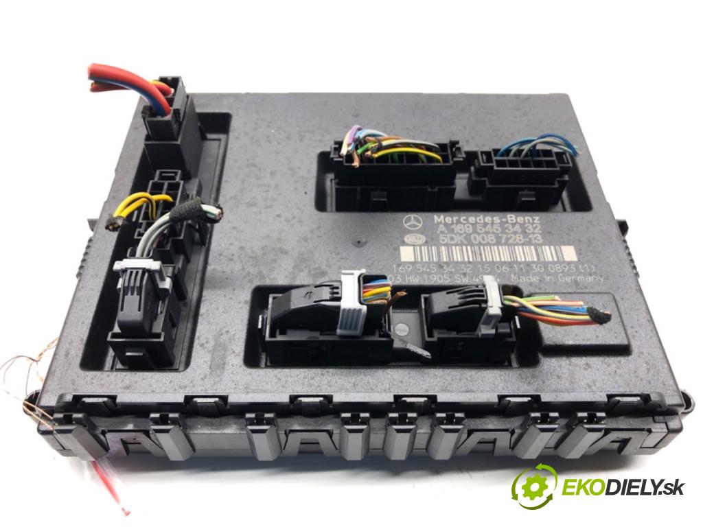 MERCEDES-BENZ W169 liftback 2006 80 kW A 180 CDI (169.007, 169.307) 1991 modul BSI A1695453432 (Pojistková skříňka)