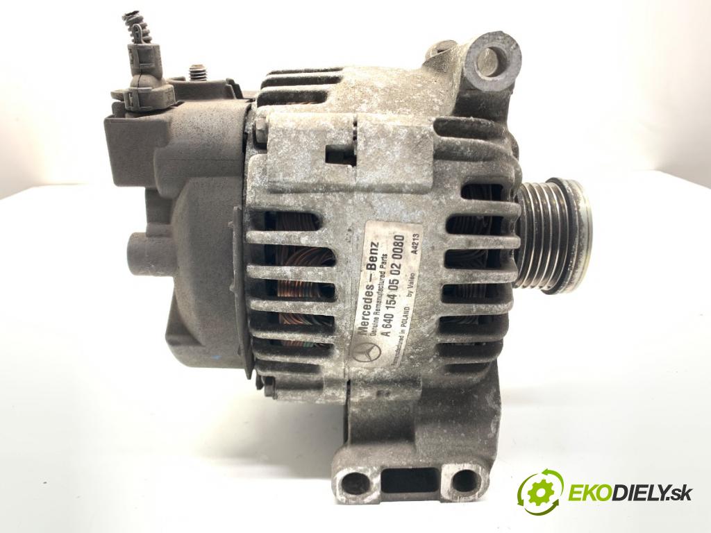 MERCEDES-BENZ W169 liftback 2006 80 kW A 180 CDI (169.007, 169.307) 1991 Alternátor A6401540502 (Alternátor)