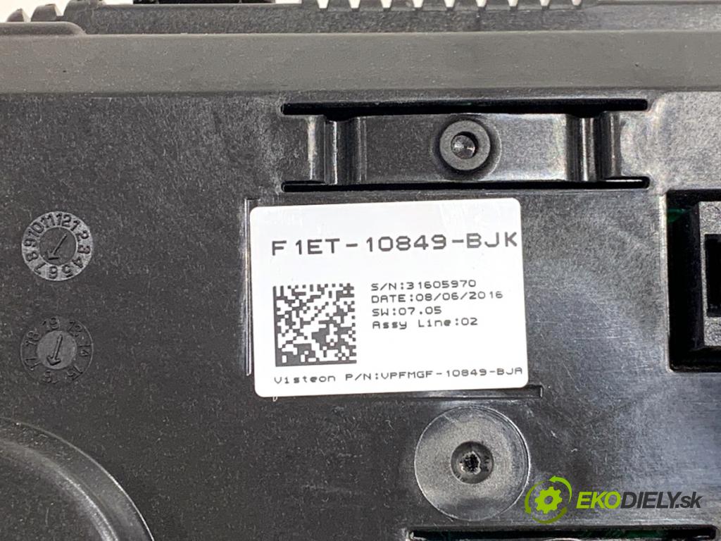 FORD FOCUS III Kombi 2016 92 kW 1.0 EcoBoost 998 Prístrojovka F1ET-10849-BJK (Prístrojová doska)