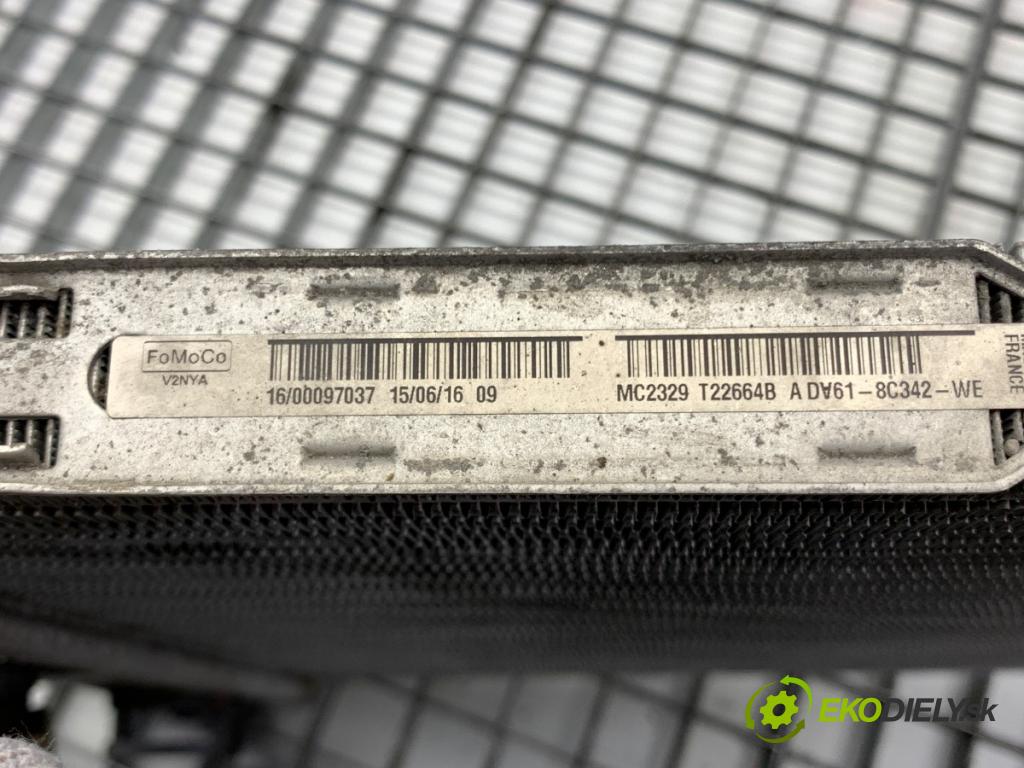 FORD FOCUS III Kombi 2016 92 kW 1.0 EcoBoost 998 chladič vody CV61-8005-VC (Vodní chladič)