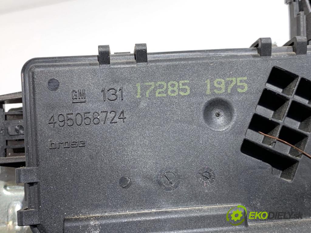 OPEL ASTRA H Kombi 2007 74 kW 1.7 CDTI (L35) 1686 zámok dveří zadní část 13117285