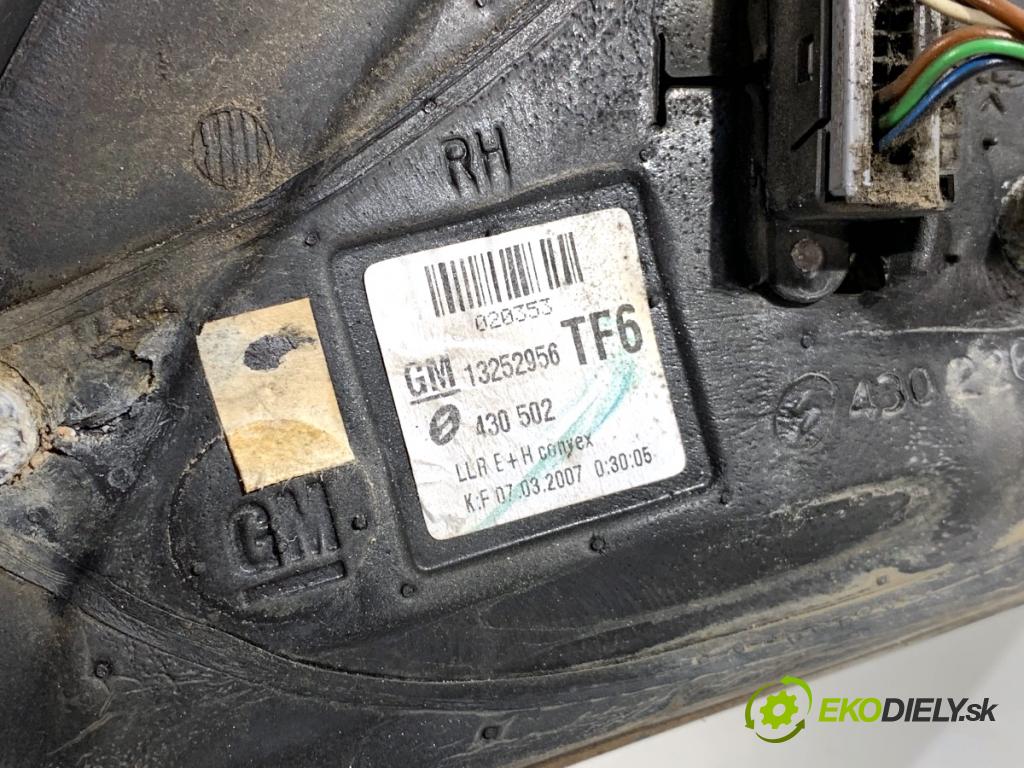 OPEL ASTRA H Kombi 2007 74 kW 1.7 CDTI (L35) 1686 Spätné zrkadlo pravy