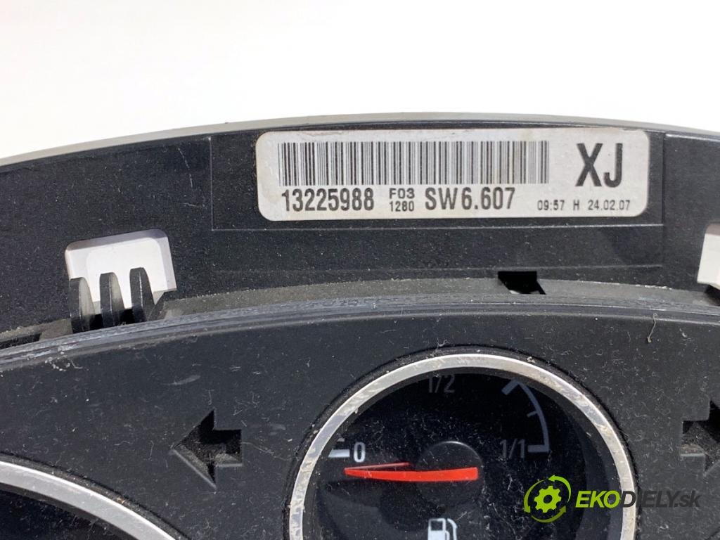 OPEL ASTRA H Kombi 2007 74 kW 1.7 CDTI (L35) 1686 Prístrojovka 13225988 (Prístrojová doska)