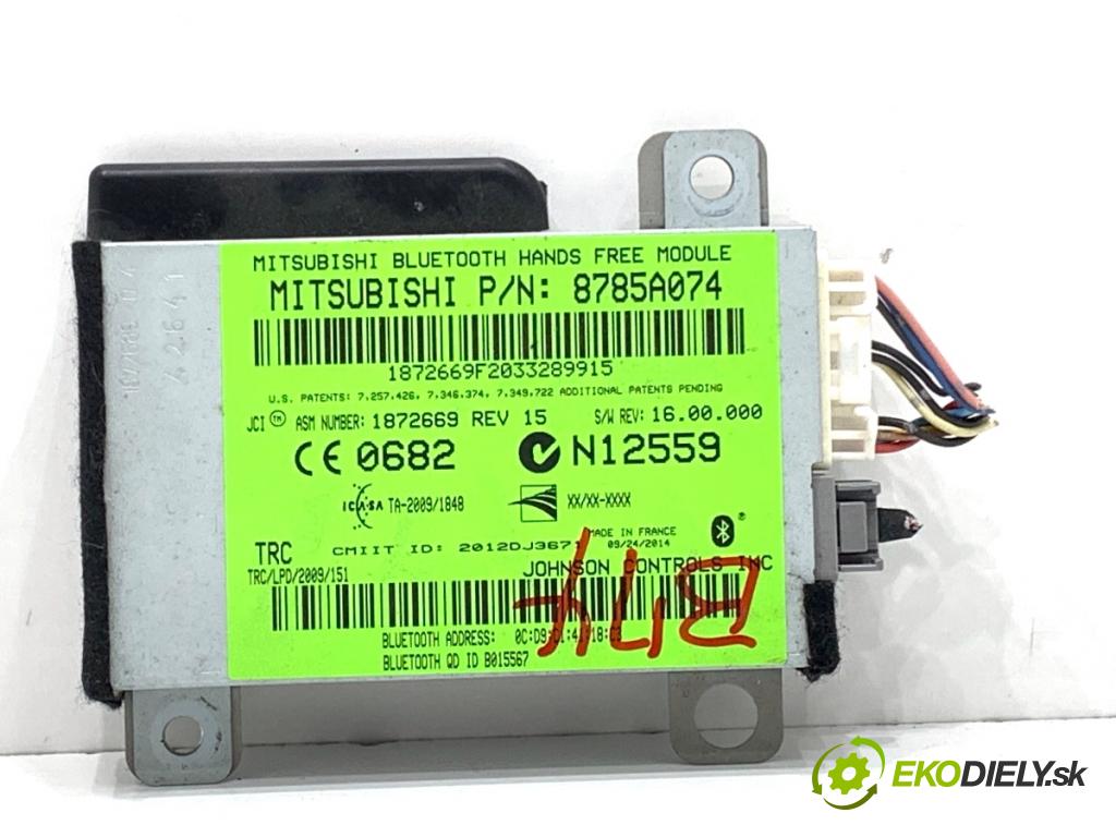 MITSUBISHI ASX SUV 2015 86 kW 1.6 MIVEC 1590 Modul BLUETOOTH 8785A074 (Riadiaca jednotka ostatné)