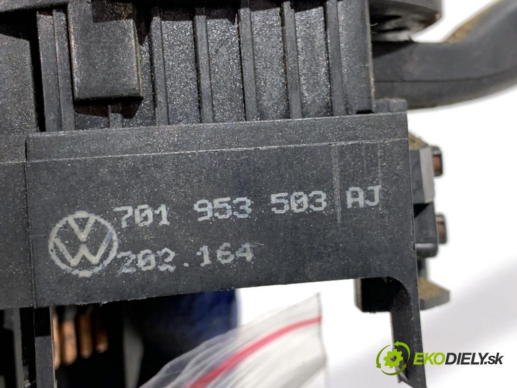 VW TRANSPORTER T4 Autobus 1995 57 kW 2.4 D 2370 Prepínač kombinovaný 701953503AJ (Prepínacie páčky pod volantom)