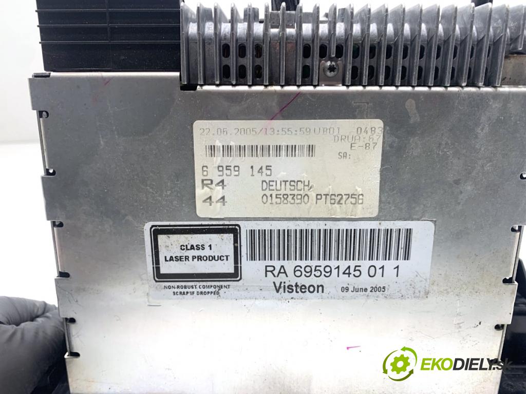 BMW E87 liftback 2005 85 kW 116 i 1596 RADIO 6959145 (Audio zařízení)