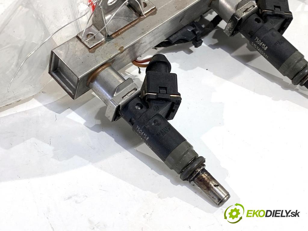 BMW E87 liftback 2005 85 kW 116 i 1596 lišta vstřikovací 7530420 (Vstřikovací lišta)